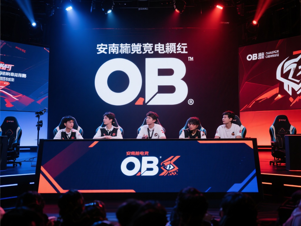 安南电竞通过赞助ob，明确了自己的品牌定位与市场策