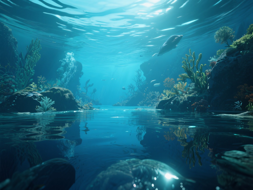 实时渲染技术：借助高水平的图像渲染能力，海洋OB电