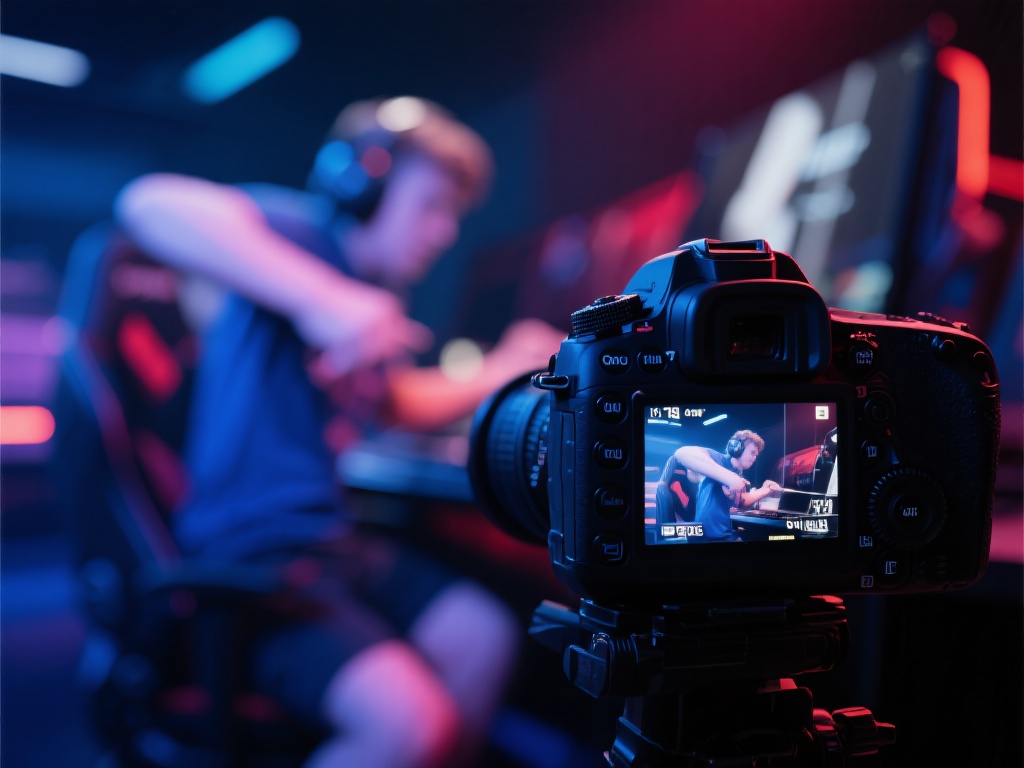 设置合理的快门速度：电竞中的动作会迅速切换，慢速快