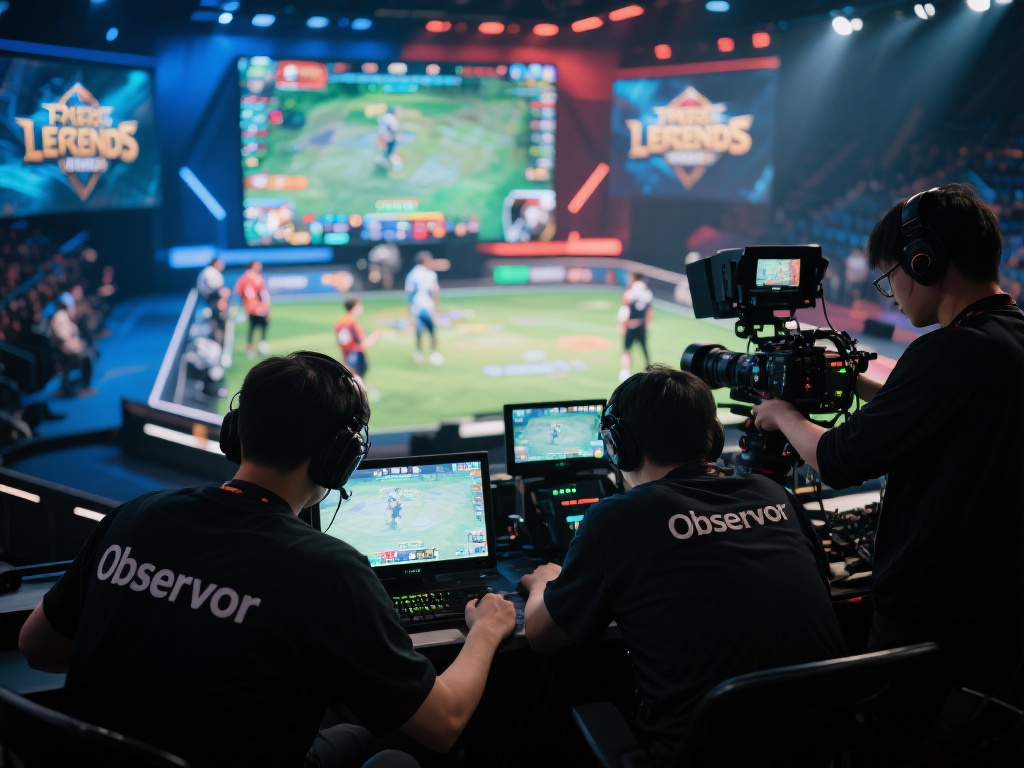 电子竞技OB，即Observer，是赛事直播中不可