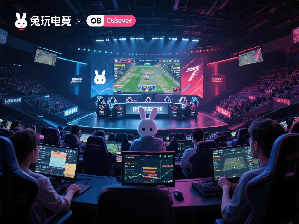 电竞观赛正在成为当代年轻人追求的娱乐潮流，而兔玩电