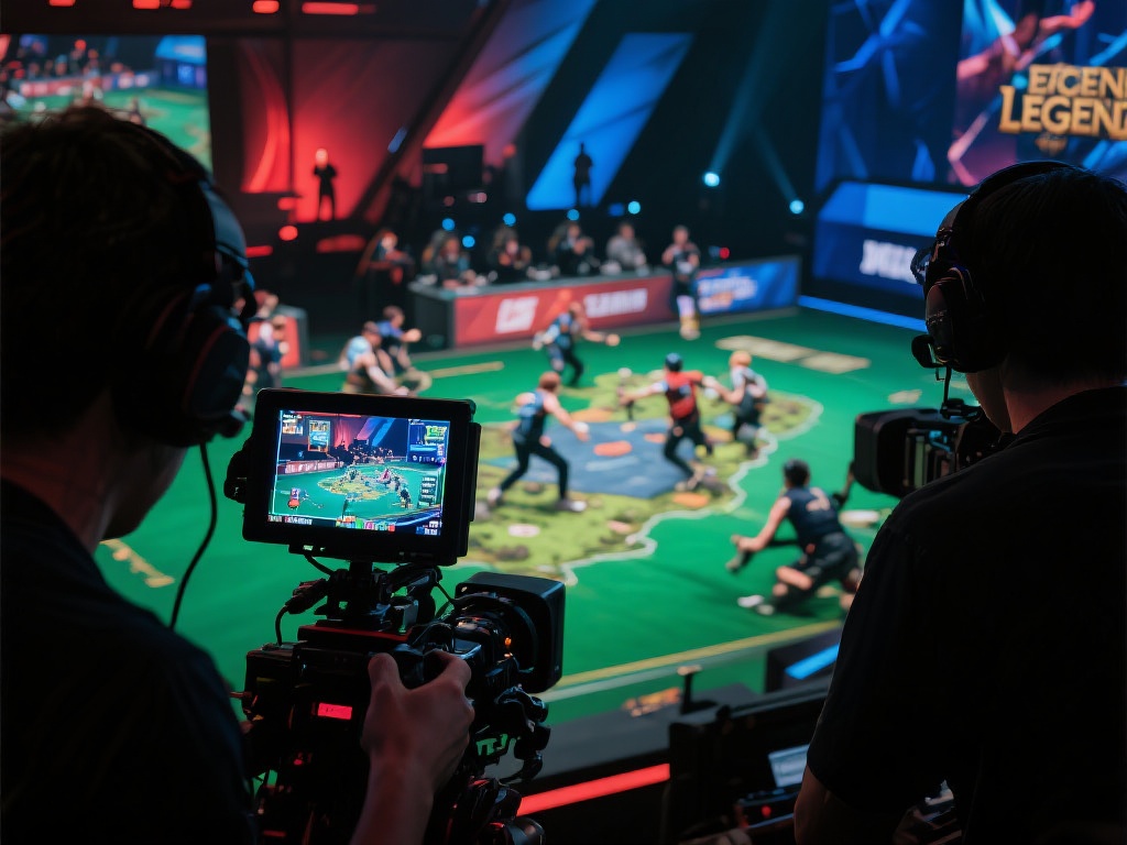 举个例子，在一场《英雄联盟》的比赛中，普通OB镜头