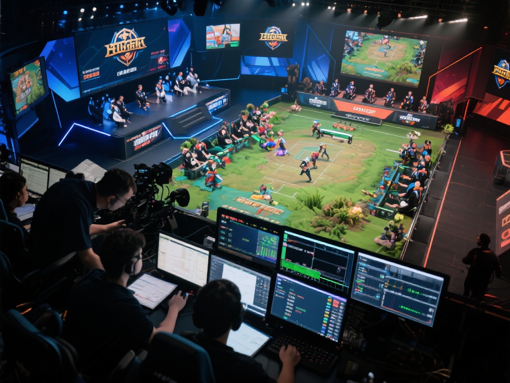 当职业电竞赛事进行时，除了选手的精彩表现外，还离不