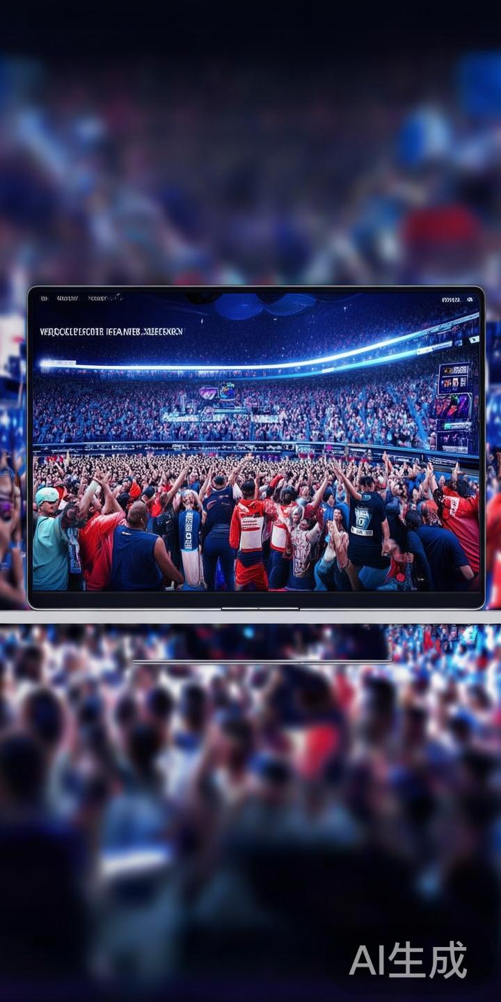 同时，直播平台也在不断创新，利用高清画质、互动评论